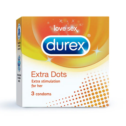 Durex Condoms Extra Dots